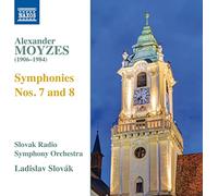 Alexander Moyzes – Sinfonías n.º 7 op.50 y n.º 8 op.64 – CD – NAXOS