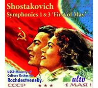 Symphony 1 & Symphony No. 3 (CD) Shostakovich (Importación USA)
