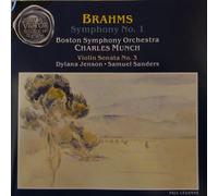 Samuel Sanders – Brahms: Sinfonía n.º 1 / Sonata para violín n.º 3 – CD (Importación USA) – RCA