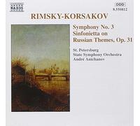 Symphony 3 & Sinfonietta by RIMSKY-KORSAKOV (2000-10-05)