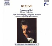 Symphony No. 1 (Rahbari, Brt Philharmonic) (CD) Album (Importación USA)