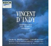 Symphony No.2, Souvenirs/Depriest by Vincent D'indy