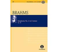 Symphony No. 4 E Minor Op. 98 Poche+CD (Eulenburg Audio+score)