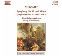 Symphony No. 40, 31 & 28 (Wordsworth, Capella Istropolita (CD) (Importación USA)