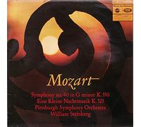 Symphony No. 40 In G Minor K.550/ Eine Kleine Nachtmusik, K.525 (Serenade For String Orchestra - William Steinberg Conducting Pittsburgh Symphony Orchestra, The LP
