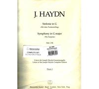 Symphony No. 94 G major Hob. I:94 The Surprise - Orchestra - SET OF PARTS