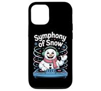 Symphony Of Snow Navidad Dj Música Carcasa para iPhone 12/12 Pro