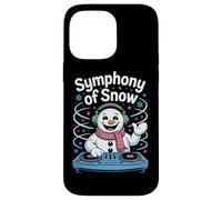 Symphony Of Snow Navidad Dj Música Carcasa para iPhone 14 Pro Max