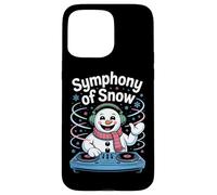 Symphony Of Snow Navidad Dj Música Carcasa para iPhone 15 Pro Max