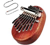 Symtmetry Symmetry Finger Thumb Piano,8 Key Exquisite Finger Thumb Piano,Portable thumb piano,Marimba Musical Good Accessory Pendant Gift,Piano Gift for Kids Adult (Wood)