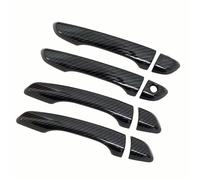 SYMWBD Cubierta Para Manija Puerta Coche Cubierta Manija Puerta Exterior Para Hyundai I30 GT PD Para Elantra 2017-2021 Decoración Embellecedores Volante A La Izquierda Exterior(negro 2)