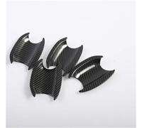 SYMWBD Cubierta Para Manija Puerta Coche Cubierta Para Manija De Puerta Auto Para VW CC 2019 2020 2021 2022 Embellecedor Cubiertas Protectoras Exterior(negro 3)