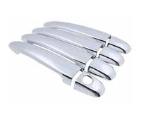 SYMWBD Cubierta Para Manija Puerta Coche Cubierta Para Manija De Puerta Exterior Auto Para Toyota Para Camry Para Aurion XV40 2007-2011 Decoración Embellecedores Protector Exterior(Plata 4)