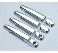 SYMWBD Cubierta Para Manija Puerta Coche Cubierta Para Manija De Puerta Exterior Para Mitsubishi Para Pajero Sport 2011-2016 2017 2018 Embellecedores Con 2 Cerraduras Exterior