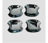 SYMWBD Cubierta Para Manija Puerta Coche Cubierta Para Manija Puerta Exterior Auto Para Toyota Para Highlander Para Kluger XU40 2008-2013 Decoración Embellecedores Exterior(Silver 5)