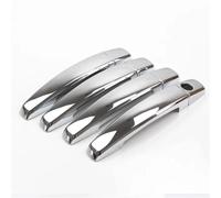 SYMWBD Cubierta Para Manija Puerta Coche Cubiertas Para Manijas De Puerta Exteriores Coche Para Opel, Para Vauxhall Para Meriva B (2009-2016) Plata Embellecedores Exterior