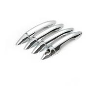 SYMWBD Cubierta Para Manija Puerta Coche Embellecedor Cubierta Manijas Exteriores Puerta Automóvil Para Hyundai Para Solaris Para Verna Ix25 Para Accent 2010-2015 Plata Cromada Exterior