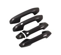 SYMWBD Cubierta Para Manija Puerta Coche Embellecedor De Manija Puerta Para Kia Para Forte Para Cerato K3 BD 2019-2021 GT Cubiertas Para Carcasa Protectora Volante A La Derecha Exterior(negro 1)