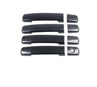 SYMWBD Cubierta Para Manija Puerta Coche Embellecedor Manija Puerta Coche Para Nissan Para Altima 2008, 2009-2012 Exterior Decoración Plata Cromada Negro Brillante Exterior(Color 5)