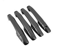 SYMWBD Cubierta Para Manija Puerta Coche Embellecedor Para Manija De Puerta Auto Para Civic 2006, 2007, 2008, 2009, 2010 Y 2011 Cubiertas Para Decoración Protección Exterior(negro 1)