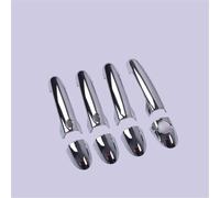 SYMWBD Cubierta Para Manija Puerta Coche Embellecedor Para Manija De Puerta Auto Para Kia Para Rio Para Rio5 2012 2013 2014 2015 2016 2017 Cubiertas Exteriores Protección Exterior(Plata 1)