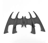 SYMWBD Cubierta Para Manija Puerta Coche Embellecedor Para Manija De Puerta Auto Para Toyota Para Corolla 2014 2015 2016 2017 2018 Cubiertas Decorativas Protector Exterior(negro 2)