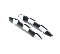 SYMWBD Cubierta Para Manija Puerta Coche Embellecedor Para Manija De Puerta Coche Para MINI Para Cooper S JCW F56 F57 ADHESIVO Decorativo Estilo Exterior(Color 1,Con agujero y luz)