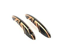 SYMWBD Cubierta Para Manija Puerta Coche Embellecedor Para Manijas De Puerta Coche Para MINI Para Cooper S JCW R61 Exterior Delantero O Trasero Estilo Adhesivo Decorativo Exterior(Color 7,Frente)