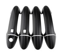 SYMWBD Cubierta Para Manija Puerta Coche Embellecedor Para Manijas De Puerta Exteriores Para Ford Para Ecosport 2013-2017 Decoración Protector Exterior(negro 2)