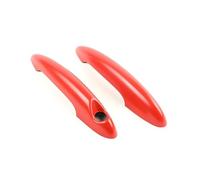 SYMWBD Cubierta Para Manija Puerta Coche Embellecedores Para Manijas De Puerta Para MINI Para Cooper S JCW R53 Cubiertas Decorativas Exterior Delantero O Trasero 2 Piezas Exterior(Color 6,Trasero)