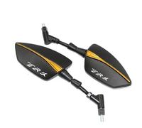 SYMWBD Espejo Retrovisor para Motocicleta para Benelli TRK502 TRK502X TRK251 TRK 502 502X 251 TRK 502 X TRK 251 Espejos Retrovisores Laterales(Oro)