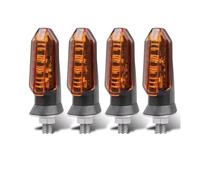 SYMWBD Intermitentes Intermitentes Delanteros O Traseros Para Motocicleta Para Yamaha Para Aprilia. Generales. Luces Moto De Señal De Giro Indicadores(Conjunto 1)