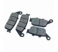 SYMWBD Pastillas Freno Motocicleta para NC750X 2012-2017 2022-2023 NC 750 X 2012-2021 NC750 Delanteras Traseras Reemplazo de Juego de Pastillas de Freno para Moto(Delantero Trasero)