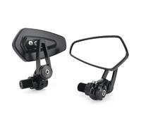 SYMWBD Piezas de Espejos Espejos retrovisores para Yamaha MT125 MT-125 MT 125 2014 2015 2016 2017 2018 2019 2020 2021 2022 2023 Espejo retrovisor(Negro)