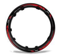 SYMWBD Reflectivas Pegatinas para Llantas De Motocicleta para Ducati Diavel 1260, Calcomanías para Llantas, Calcomanías Decorativas Reflectantes para Llantas Pegatinas para Llantas(Color1)
