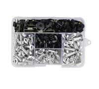 SYMWBD Tornillos de carenado Kit De Tornillos De Carenado para Motocicleta para Yamaha TZR50 TZR 50 MT25 MT 25 Y MT-25 Arandelas Tuercas Y Tornillos De Carrocería. Tornillos para carrocería(Plata)