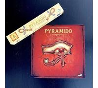 Synapses Games SG028 - Alfombra de juego Pyramido: El ojo de Ra (color rojo)