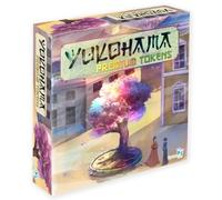 Synapses Games: Yokohama Premium Tokens - Accesorio de juego de mesa, incluye 164 fichas de madera y 68 monedas de metal personalizadas para elevar tu juego