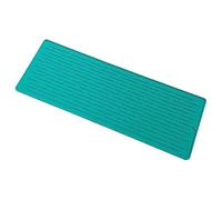 SynapSYA Alfombrilla Escurreplatos Tapete de Silicona for secar Platos Cocina, Resistente al Calor, escurridor, Duradero, for lavavajillas, Mantel Individual(41x15 Green)