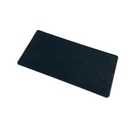SynapSYA Alfombrilla Escurreplatos Tapete de Silicona for secar Platos Cocina, Resistente al Calor, escurridor, Duradero, for lavavajillas, Mantel Individual(30x15 Black)