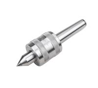 SynapSYA Centro de Torneado Accuracy Steel Silver MT2 MT3 MT4 0.001 Lathe Live Center Taper Tool Live Revolving Milling Center Taper Machine Accessories(MT3)