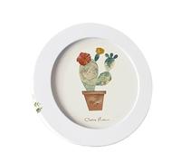 SynapSYA Marco de Fotos Redondo Marco de fotos circular simple for colgar en la pared, sin núcleo pintura(WHITE,6 inch)