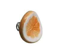 SynapSYA Pomos Armario de Un Solo Agujero 1x Pomo de cerámica colorido for armario, mueble decorativo for cocina, cajón, puerta, tirador fruta, flor o verdura(Color 11)