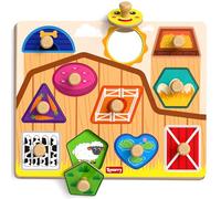 SYNARRY Puzzle Madera Niños 1 2 Años, Juguetes Montessori Bebes