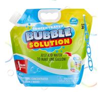 SYNCFUN 128oz Solución para Burbujas con Varita Pequeña, Recambios de Solución Concentrada para Máquina de Burbujas, Varitas, Soplador, Pascua