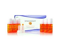 Synchroline - Synchrovit C Sérum Anti-Edad 6X5 Ml | Con vitamina C, ácido hialurónico y lactato de zinc, acción antiedad iluminadora