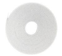 Synchronous Belt White NonSlip Timing Cogged Toothed Strip with Steel Core 2GT6mm(5 Meters )