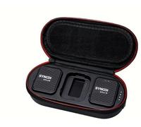 SYNCO G1(A1) Pro Micro Corbata Inalámbrica, Lapel Mic con Estuche de Carga One-Touch Cancellation 492ft Transmisión 24H Working para Solo Vlog/Youtube/Tiktok para Cámara Smartphone Tableta