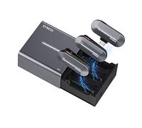 SYNCO Micrófono Inalámbrico Móvil, P2T 【Type-C】 Wireless Micro de Solapa de 2,4 GHz con Funda de Carga Plug & Play Compatible con Smartphone Tablet, Micrófono-Solapa-Inalámbrico-Wireless-Smartphone