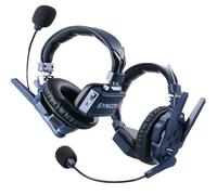 SYNCO Xtalk Master - Sistema de auriculares de intercomunicación inalámbricos, dúplex completo de 2.4 GHz, alcance de 500 m, conexión sin maestro, cancelación de ruido ENC, baja latencia de 45 ms
